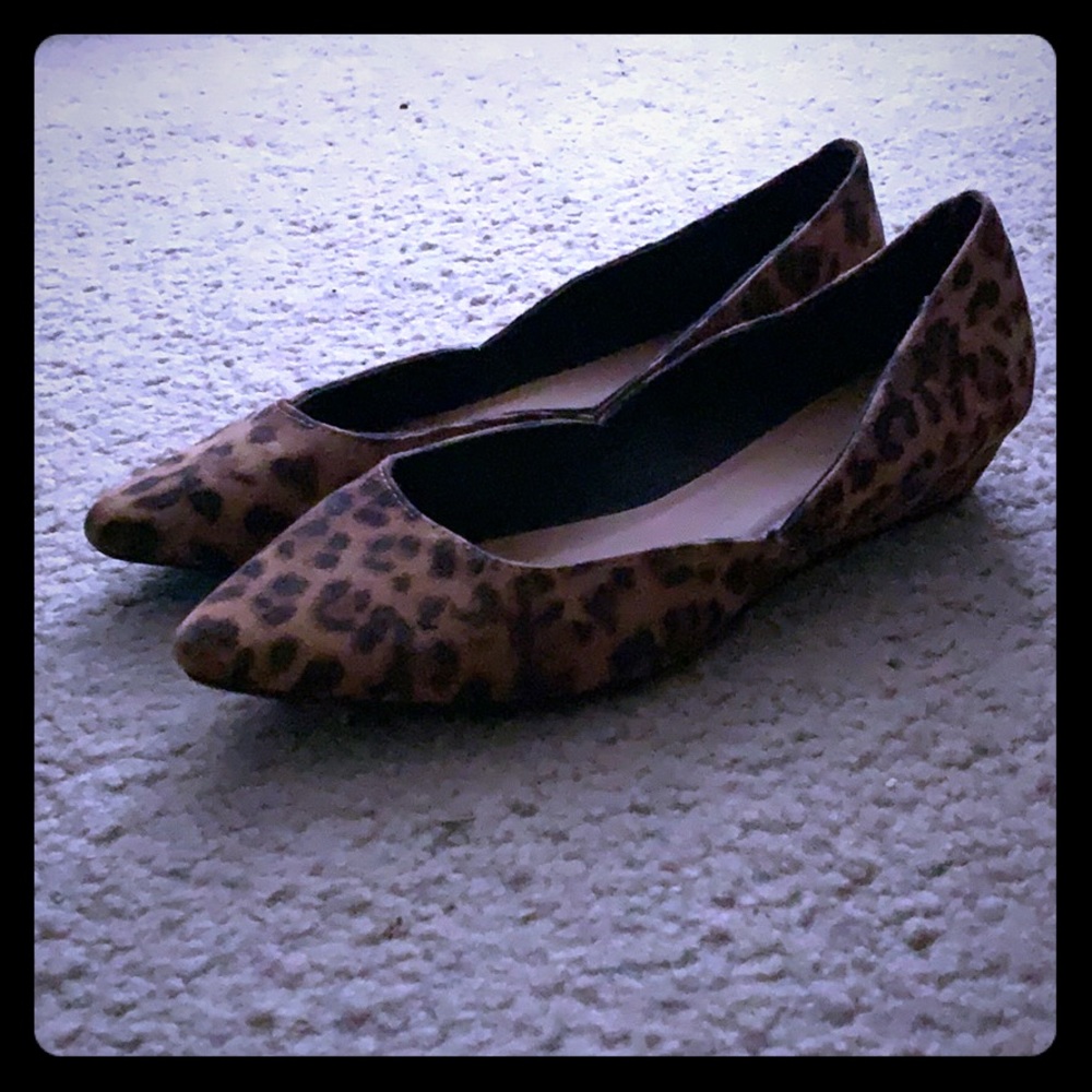 Pointed toe flats